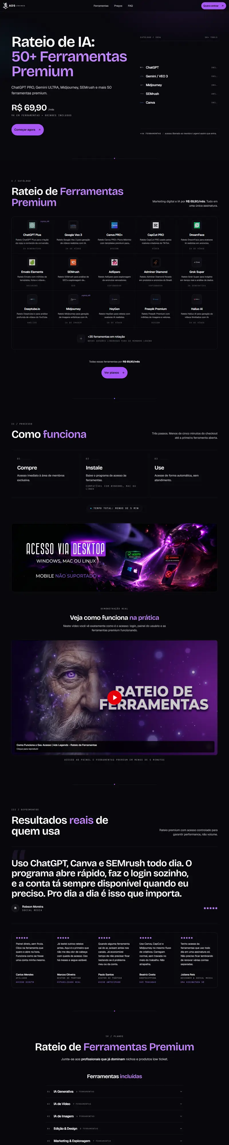 Site Ads Legends